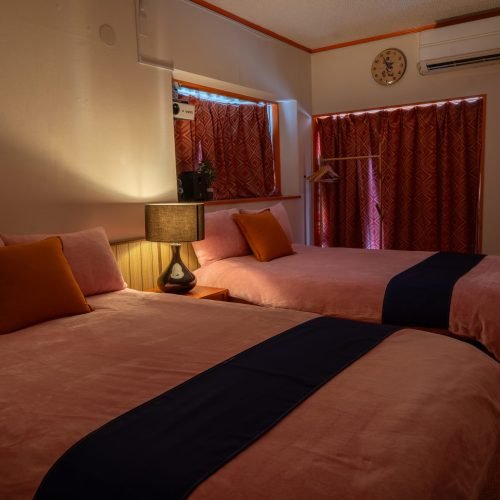 bedroom at night